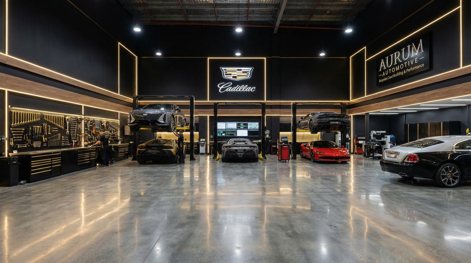 黄色仓库改装车间视频